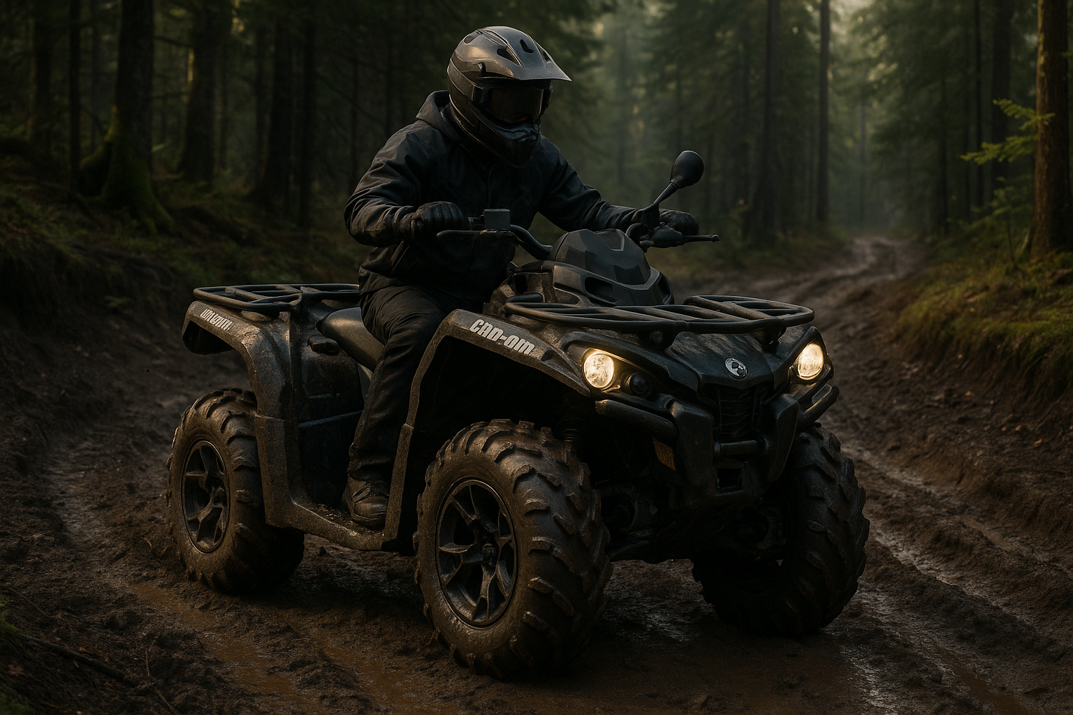 quad bike mountain